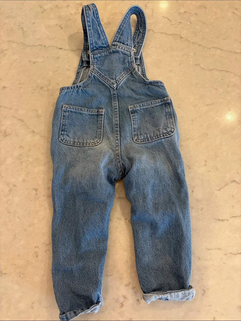Old Navy Slouchy Embroidered overalls